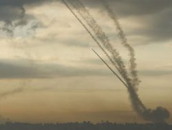 Israel Dibombardir 20 Rudal Hamas di Malam Tahun Baru