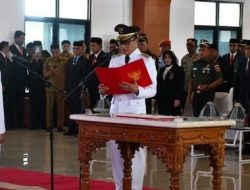 Gubernur Sulbar Lantik Muhammad Zain Pj Bupati Mamasa