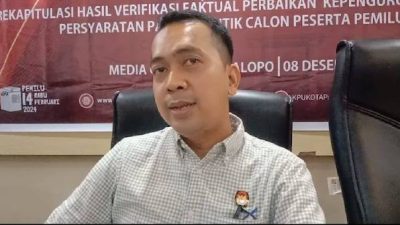 KPU Sulsel Deadline 4 Parpol Perbaiki LADK 