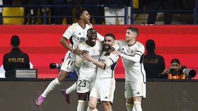 Real Madrid Lolos ke Final Usai Kalahkan Atletico Madrid 5-3