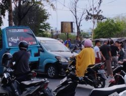 Lokasi Kebakaran kios Pakaian di Jeneponto Jadi Tontonan Warga