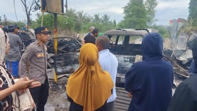 Penyebab Kebakaran 11 Kios di Jeneponto Kini Diselidiki Polisi