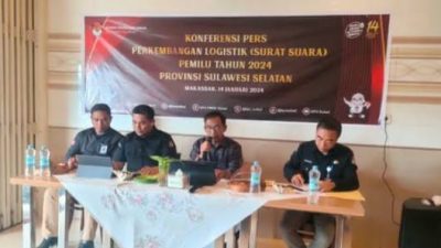 Pemilu 2024 : 93.653 Ribu Surat Suara Rusak di Sulsel