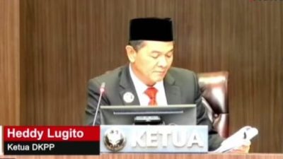 DKKP Tetapkan Ketua KPU RI Melanggar Soal Pendaftaran Gibran 