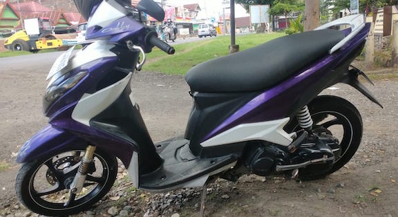 Motor Anggota Polisi Raib Diambil Pencuri di Pattalassang