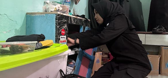 Sidak Rutin Lapas Takalar Blok Pria-Wanita Diperiksa