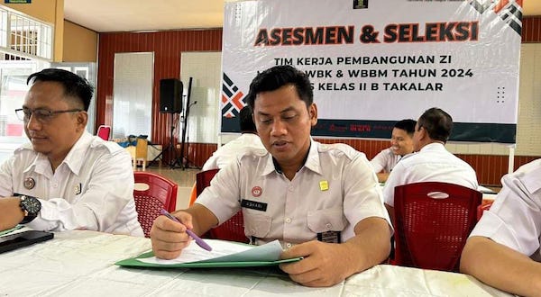 Lapas Takalar Gelar Assessment Menuju WBK