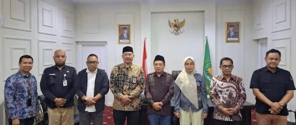 KPU Sulsel Temui Plt Kanwil Kemenag