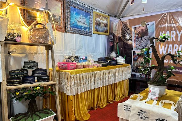 Lapas Takalar Kenalkan Hasil Tangan Warga Binaan di Expo UMKM