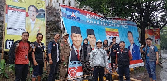 Masa Tenang, Bawaslu Jeneponto Mulai Turunkan Balih