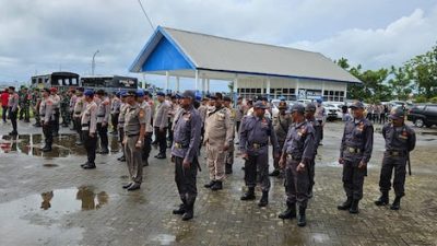 KPU Pangkep Rampungkan Distribusi Logistik Khusus di Pulau