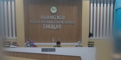 RS Padjonga Takalar Siap Berikan Fasilitas UGD Caleg Gagal