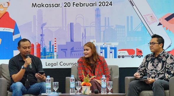 Pertamina Sulawesi Gelar Legal Preventive, Menuju Digitalisasi Dalam Transaksi Bisnis