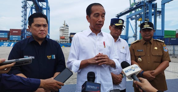Jokowi Sebut Biaya Logistik di Indonesia Turun 14 Persen