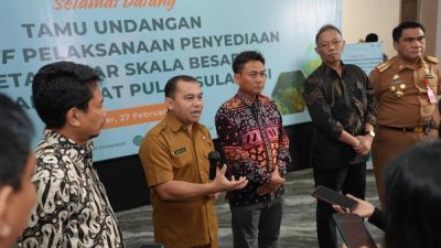 BIG Percepat Pelaksanaan Penyediaan Peta Dasar Skala Besar Wilayah Darat Sulawesi