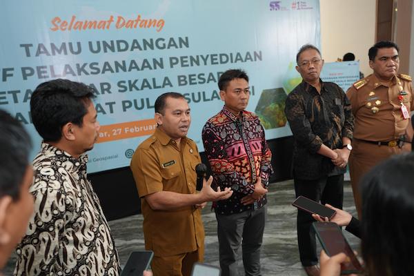 BIG Percepat Pelaksanaan Penyediaan Peta Dasar Skala Besar Wilayah Darat Sulawesi