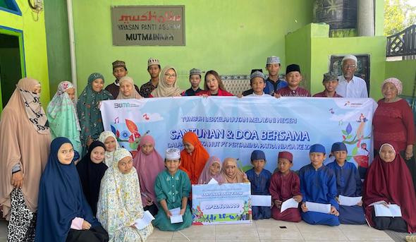 HUT ke-27, Pertamina Sulawesi Santuni Anak Yatim-Berikan Promo Istimewa