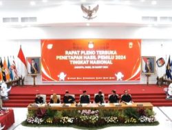 KPU Tetapkan Hasil Rekapitulasi Nasional, Prabowo-Gibran Menangkan Pilpres 2024