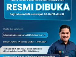 Rekrutmen Bersama BUMN 2024 Resmi Dibuka, Berikut Syarat dan Panduan Pendaftaran