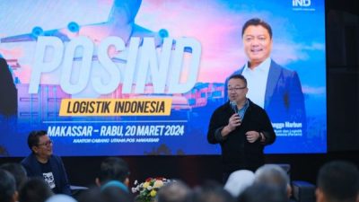 Hadir di Makassar, Pos Indonesia Komitmen Penuhi Kebutuhan Logistik Masyarakat