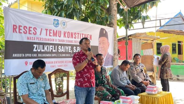 Zulkifli Saiye Serap Aspirasi Masyarakat di Batuppi