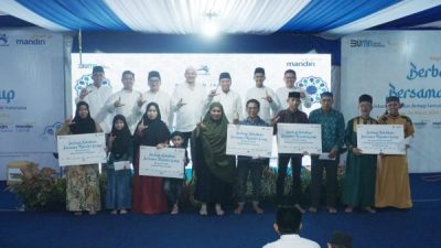 Berbagi Kebaikan, Bank Mandiri Bagikan 1.750 Santunan