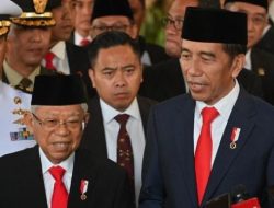 Jokowi Tunjuk Ma’ruf Amin Jadi Plt Presiden