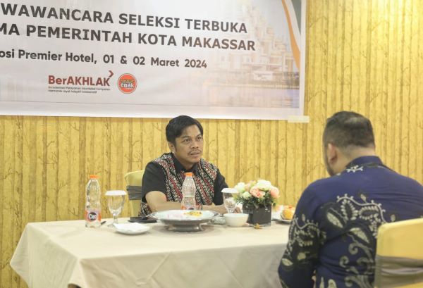 36 Peserta Lelang Jabatan Pemkot Makassar Diminta Fokus Paparkan Inovasi