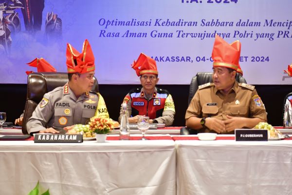 Keamanan dan Kedamaian Sulsel Jadi Barometer di Indonesia Timur