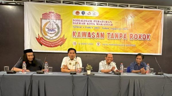 Anggota DPRD Makassar Dorong Perda KTR Berjalan Efektif