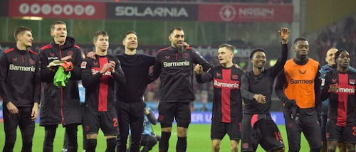 Leverkusen vs Qarabag, Menang 3-2