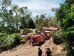 4 Mobil Damkar Diturunkan Evakuasi Longsor di Langda