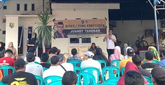 Gelar Reses, Juandy Tandean Bakal Perjuangkan Aspirasi Masyarakat