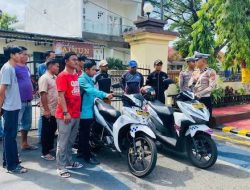 Satlantas Polres Bantaeng Sosialisasi Safety Riding