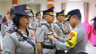 Kapolres Maros Pimpin Upacara Serah Terima Jabatan