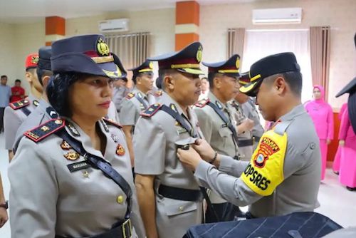 Kapolres Maros Pimpin Upacara Serah Terima Jabatan