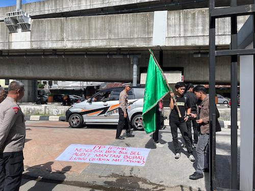 PP IPMIL Luwu Demo, Desak BPK dan KPK Periksa Mantan Bupati