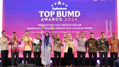 Pemkot Makassar 5 Penghargaan Ajang Top BUMD Award 2024