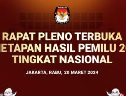 Rekapitulasi Nasional KPU RI Selesai, PDI-P Unggul di Pileg DPR RI 2024