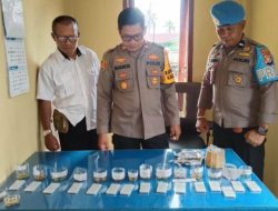 Usai Apel Pagi, Mendadak Kapolsek Kalukku Gelar Tes Urine Kepada Personilnya