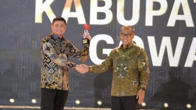 Pemkab Gowa Raih 2 Penghargaan di Ajang CNN Indonesia Awards 2024