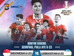 Dukung Timnas Indonesia vs Uzbekistan, Polda Sulbar dan Jajaran Gelar Nobar