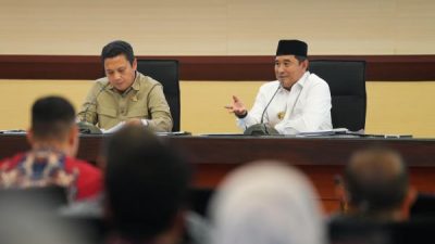 Kunker DPR RI, Pj Gubernur Tampakkan Peta Administrasi Baru Sulsel