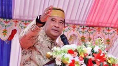 Pj Gubernur Sulsel Hadiri Prosesi Mattompang Arajang di Bone