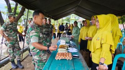 Ratusan Paket Sembako Murah Bazar Ramadan TNI Ludes Diserbu Warga Jeneponto