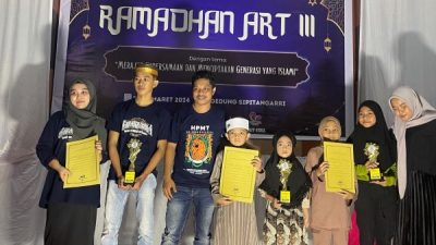 Ciptakan Generasi Islami di Bulan Magfirah, HPMT Gelar Festival Ramadan Art