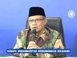 Alasan Muhammadiyah Umumkan Penetapan Idul Fitri Lebih Awal