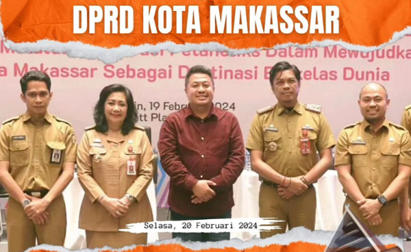 Sekretaris Komisi B DPRD Kota Makassar Mendorong Pengembangan Pariwisata