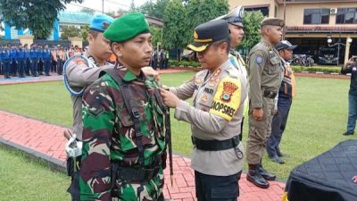 Polres Maros Terjunkan 450 Porsenil Amankan Mudik Lebaran 2024