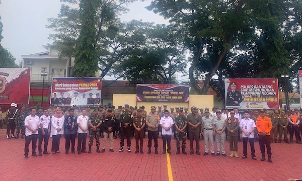 Pj Bupati Bantaeng Hadiri Apel Gelar Pasukan Operasi Ketupat 2024